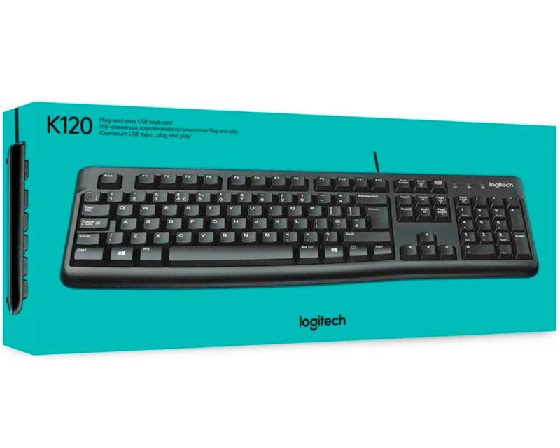Teclado Logitech K120 USB  Alambrico en Español