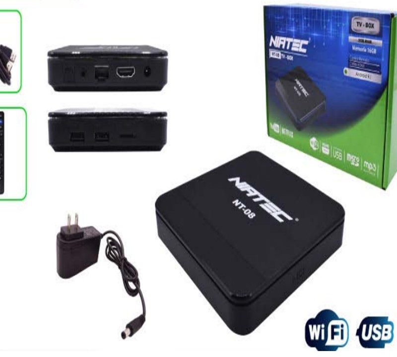 Android TV Box 2 GB RAM  y 16G B Almacenamiento
